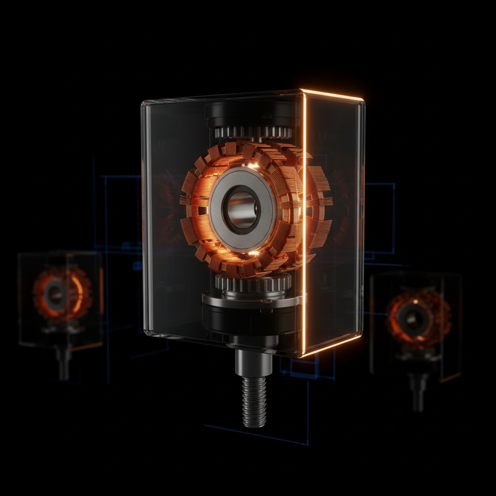 <p>Three motors. Synchronized firmware.</p>