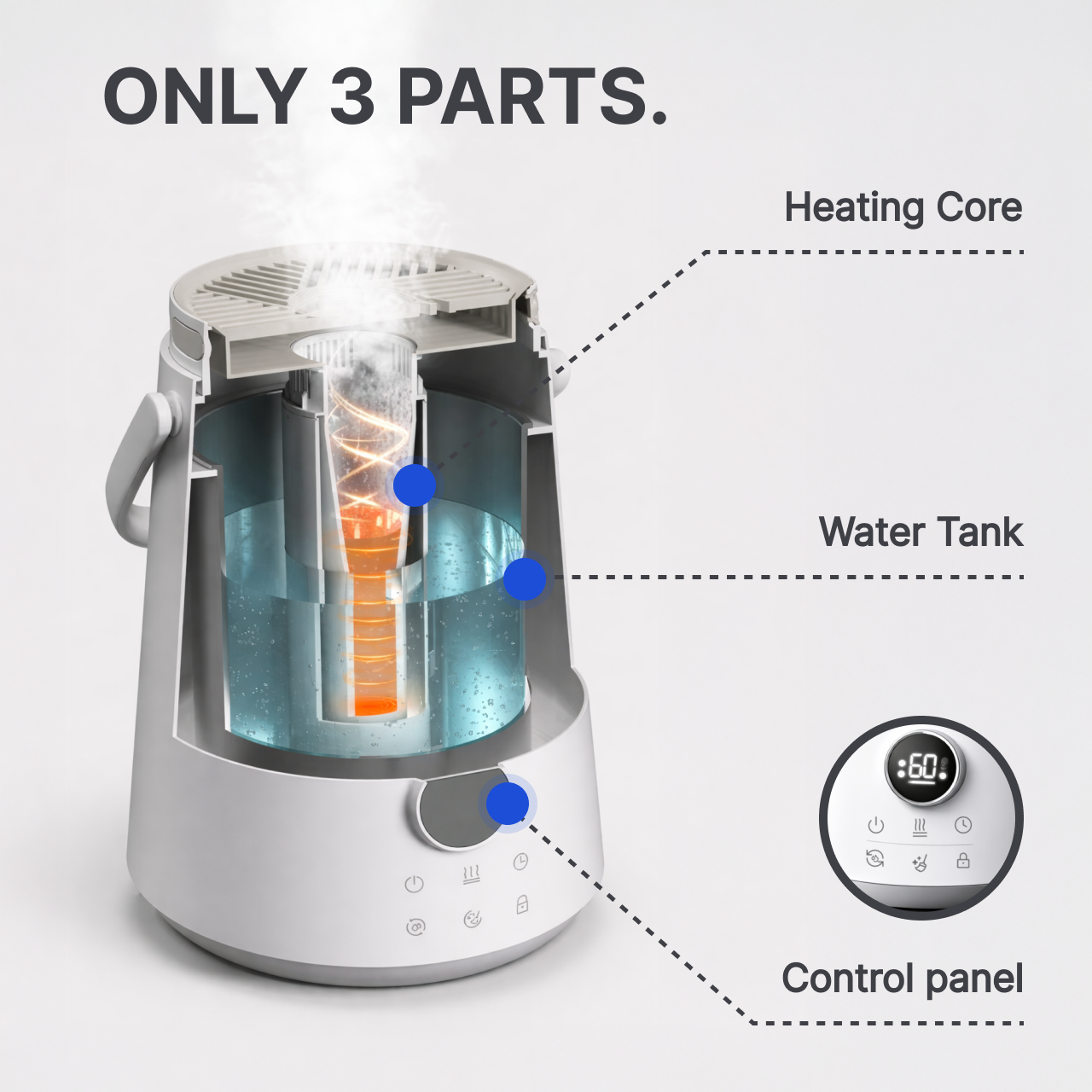 Stainless Steel Humidifier