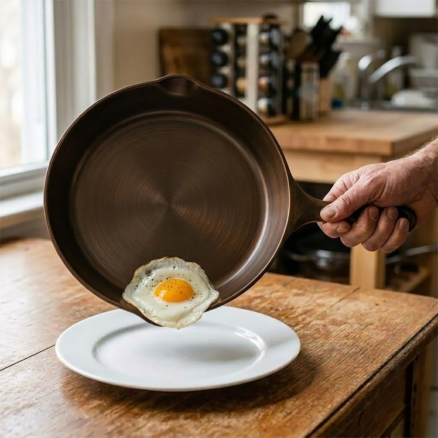 Egg slide